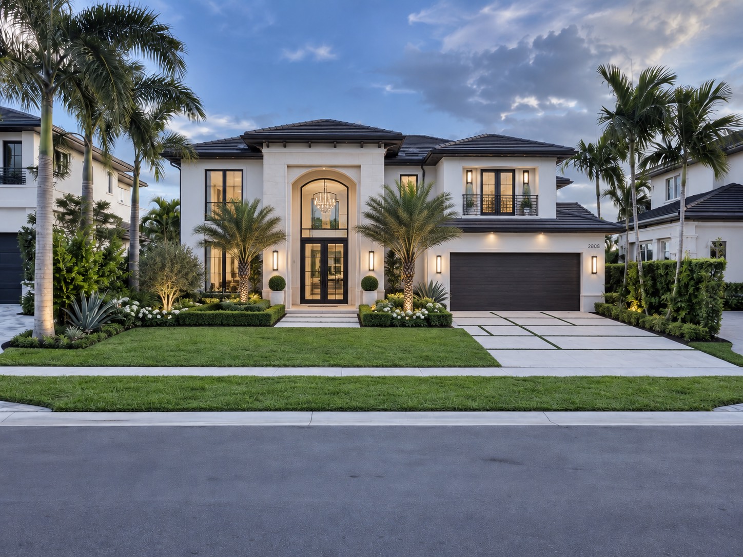 Completed market-ready home